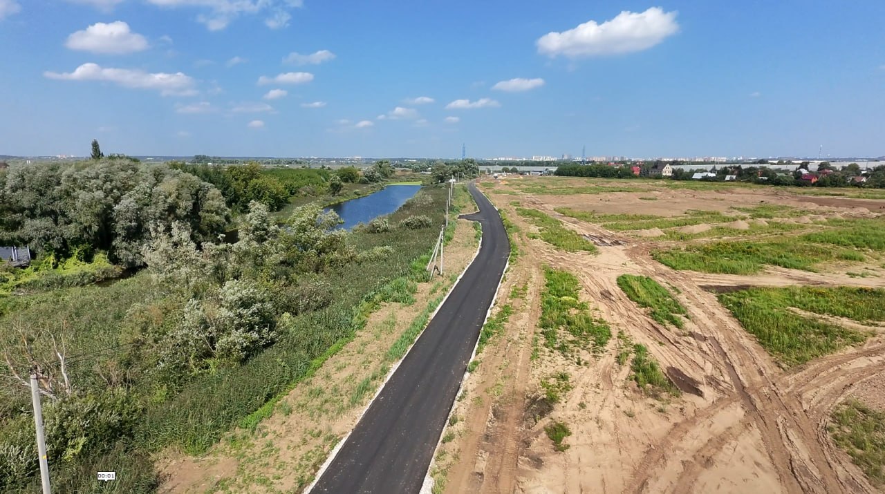 Завершено строительство дороги